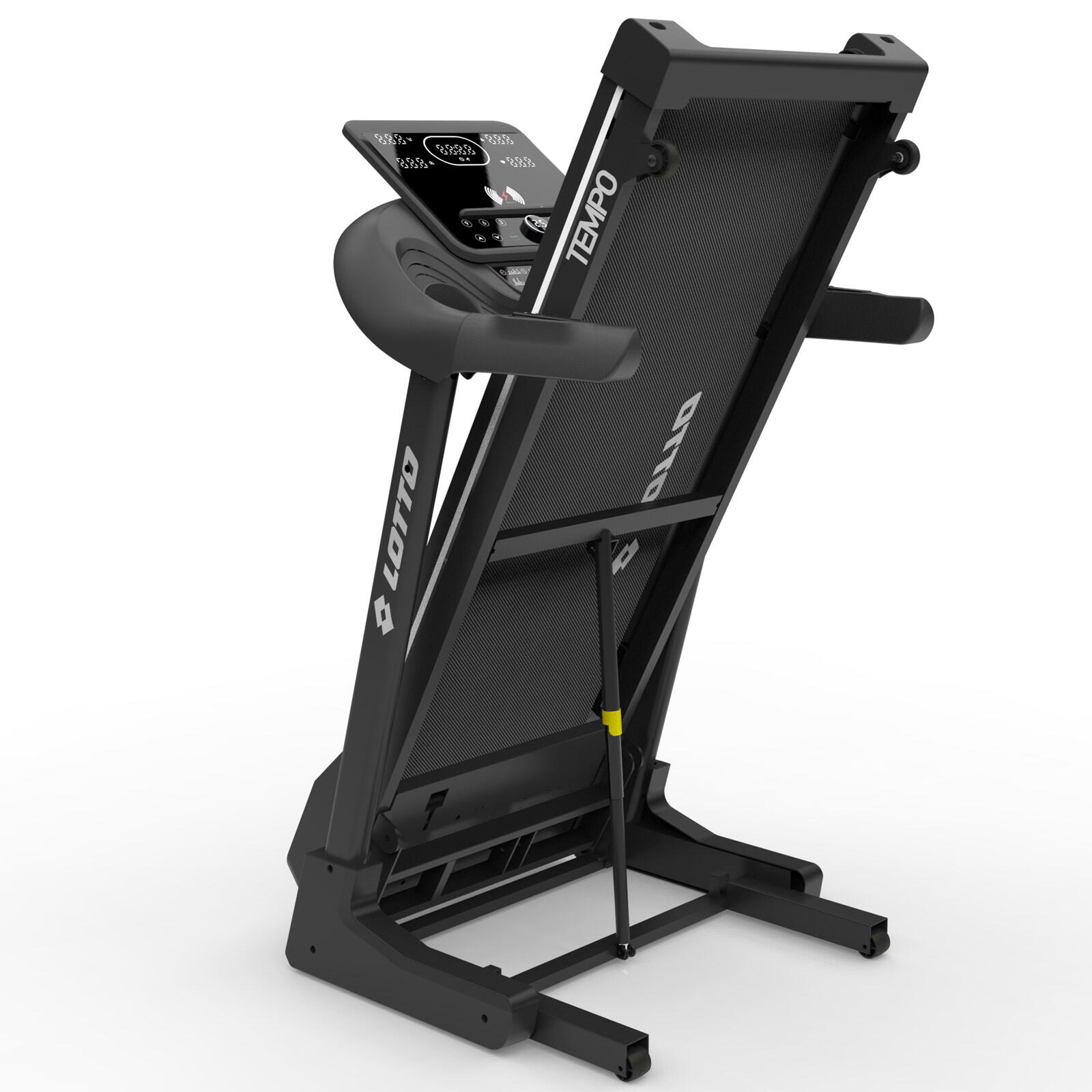 LOTTO Genio Tapis Roulant Elettrico Pieghevole | Motore 3,75 CV Max | Inclinazione Automatica 12 Livelli | 1-16 Km/h | Bluetooth Per Zwift | 36 Programmi | Peso Max 120kg - 2