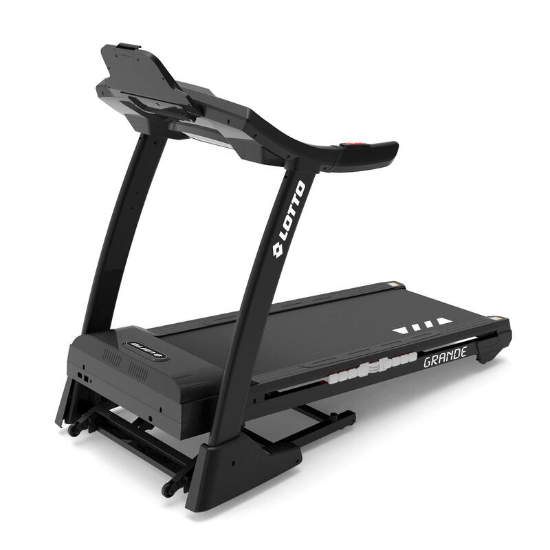 LOTTO Grande Tapis de Course Electrique Pliable,max 130kg,Bluetooth,1-20km/h