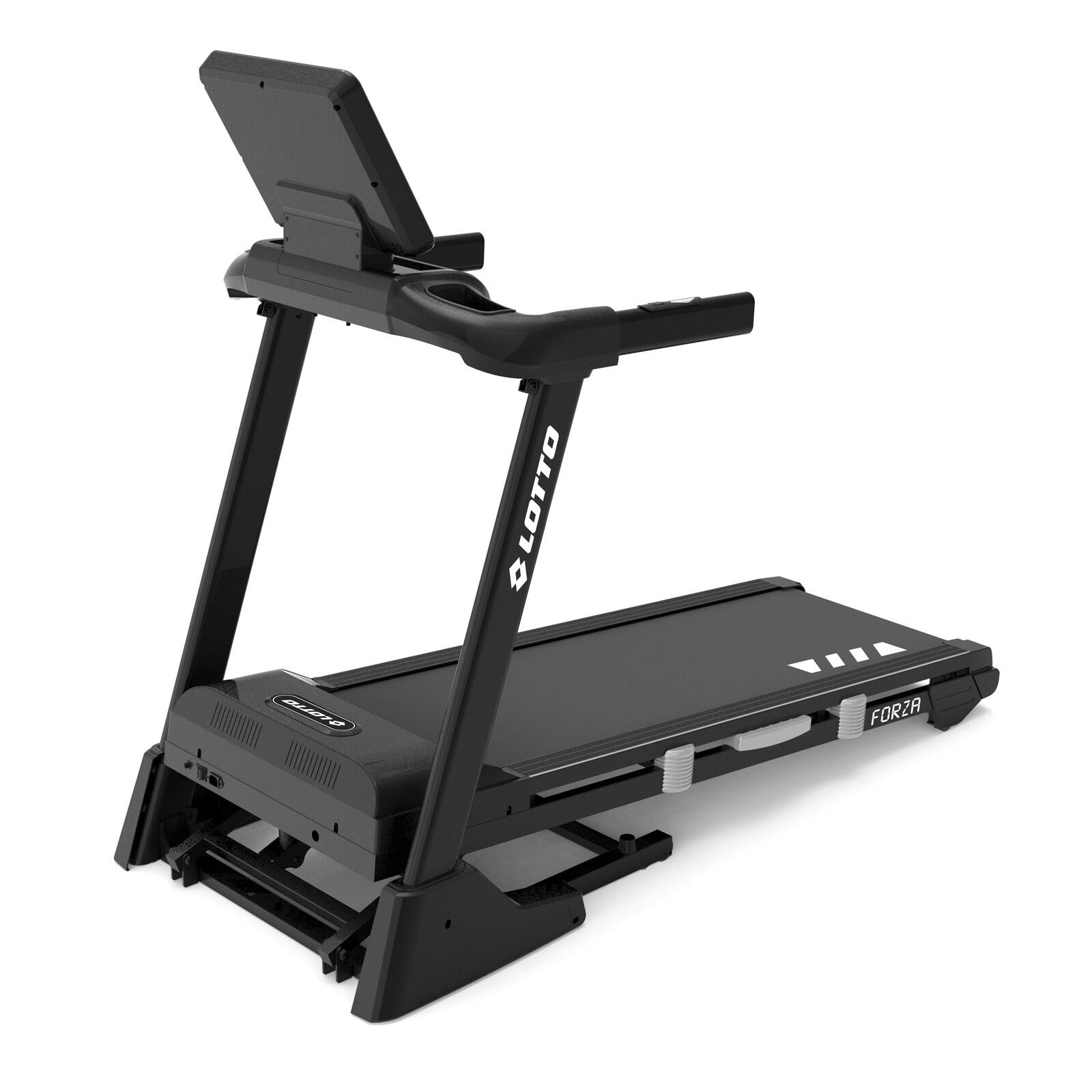 LOTTO Forza Tapis de Course Electrique Pliable,Max 120kg,Bluetooth,1-18 km/h 4/7