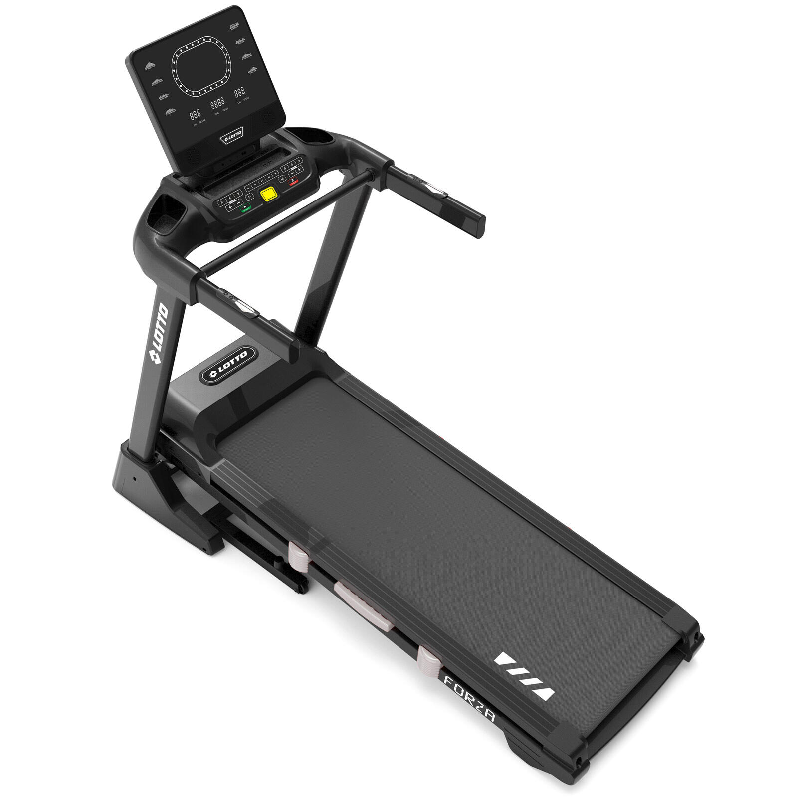 LOTTO Forza Tapis de Course Electrique Pliable,Max 120kg,Bluetooth,1-18 km/h 5/7