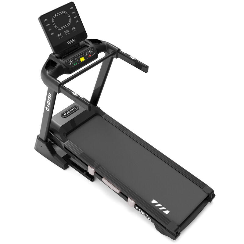 LOTTO Forza Tapis de Course Electrique Pliable,Max 120kg,Bluetooth,1-18 km/h