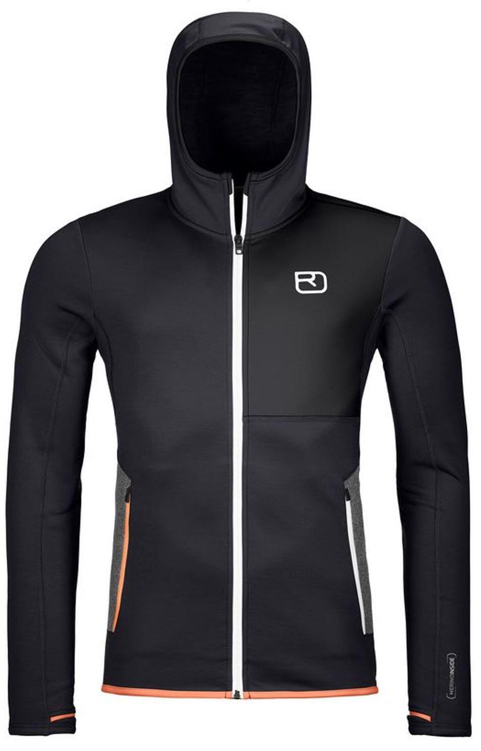 ORTOVOX Ortovox Fleece Hoody M Black Raven