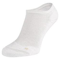 Lot de 6 paires de Chaussettes Sneakers en Laine Mérinos S17 Blanc