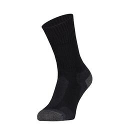 S59 Lot de 2 Paires de Chaussettes de Travail Outdoor en Laine Mérinos Noir