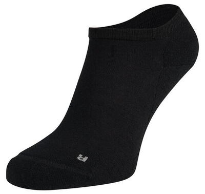 S17 merino wollen sneakersokken 6-pack zwart
