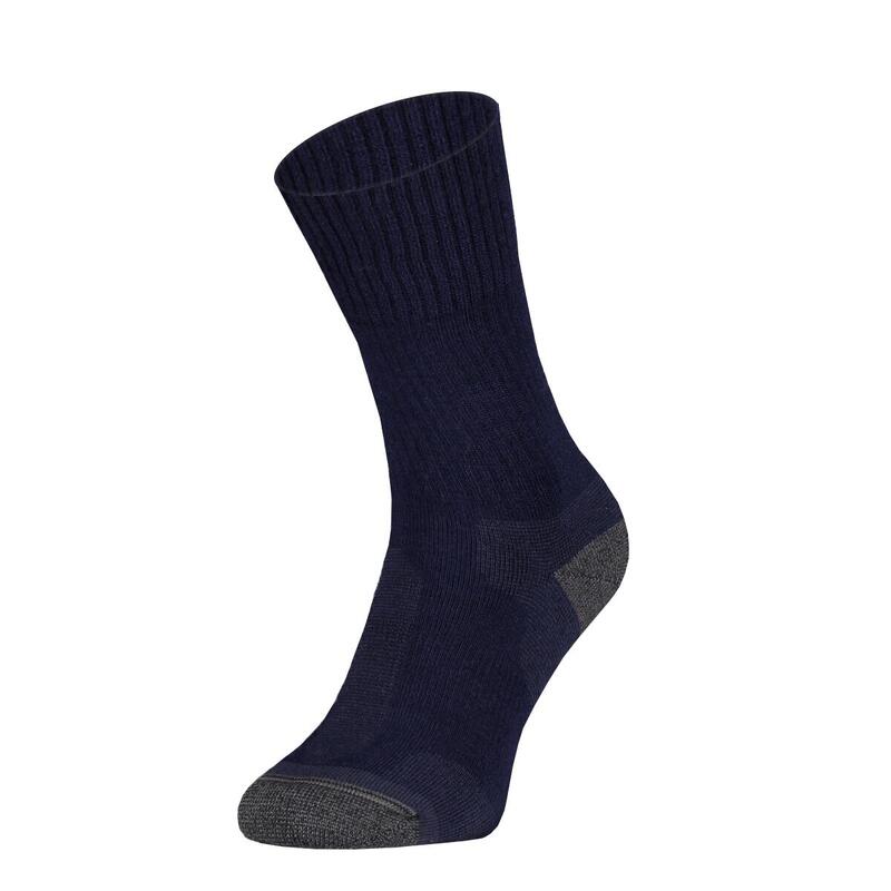 S59 Lot de 2 Paires de Chaussettes de Travail Outdoor en Laine Mérinos Navy