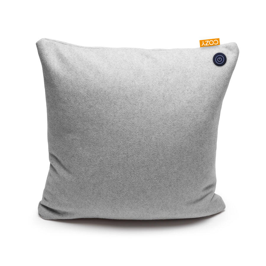 Cozy Heated Cushion UNA (45cm x 45cm) -Scandinavian Grey 1/4