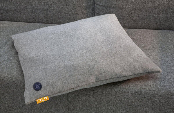 Bodi-Tek Cozy Heated Cushion Tove  (45cm x 45cm) - Light Grey 4/5