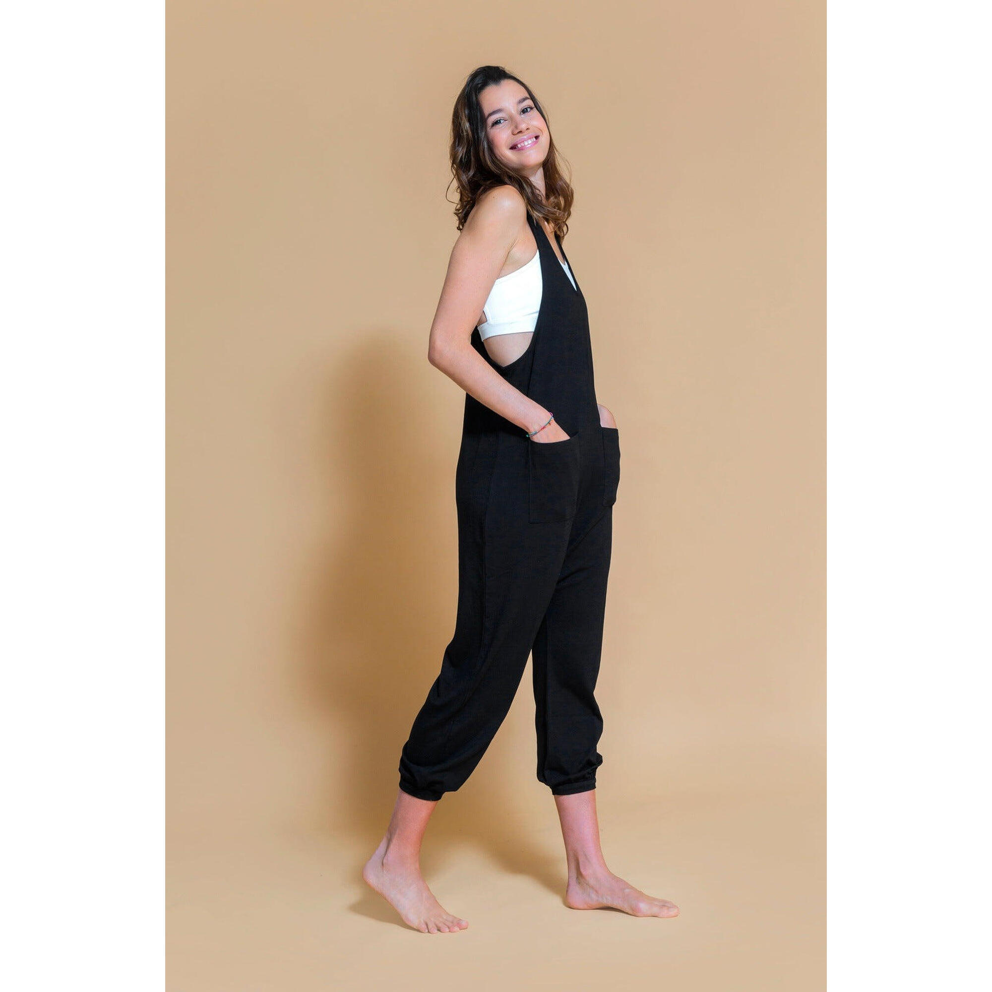 Mono Yoga Pilates Shambhala Dhyana Negro Bamb Decathlon