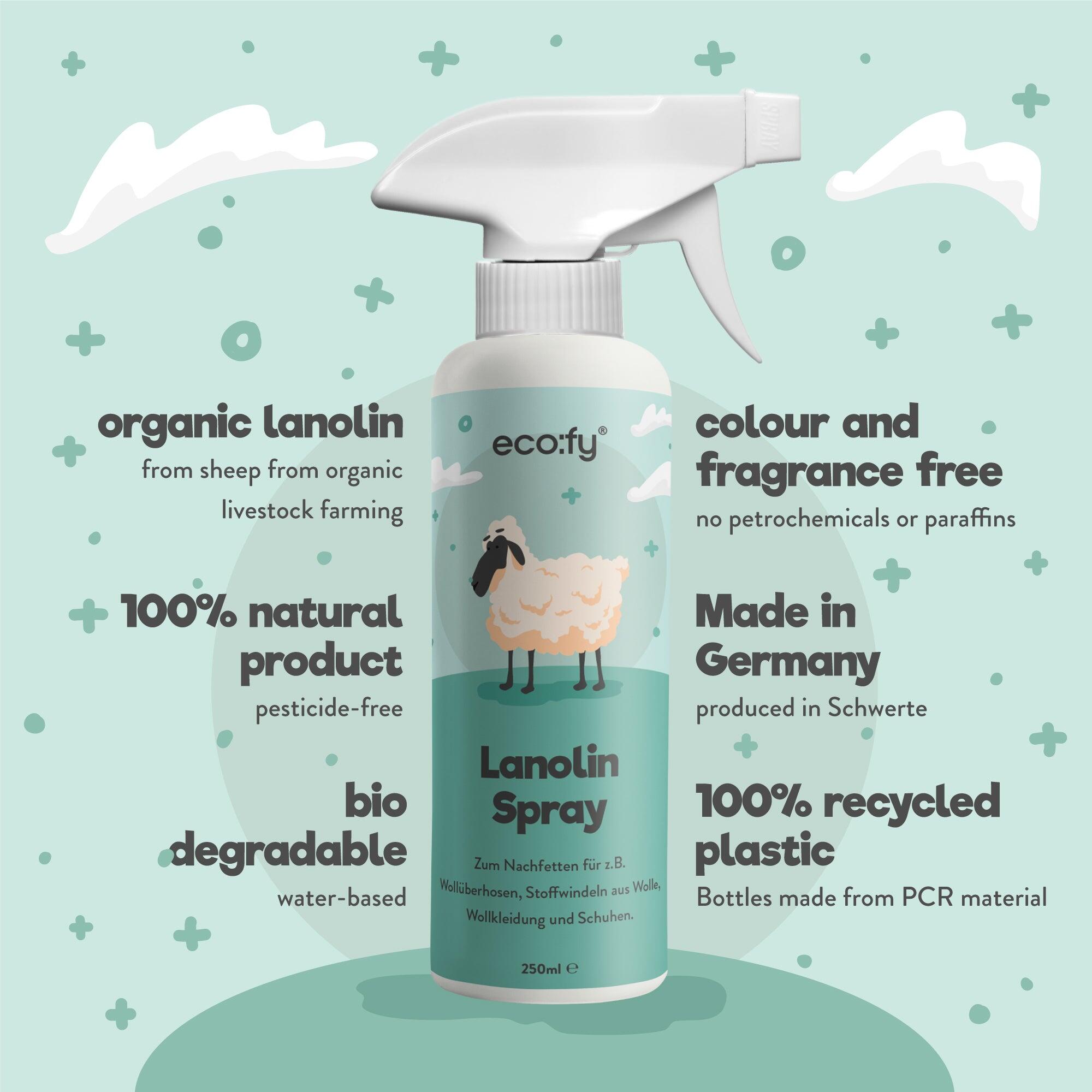 Lanolin-Spray • flüssiges Wollfett als schnelle Pflege 4/4