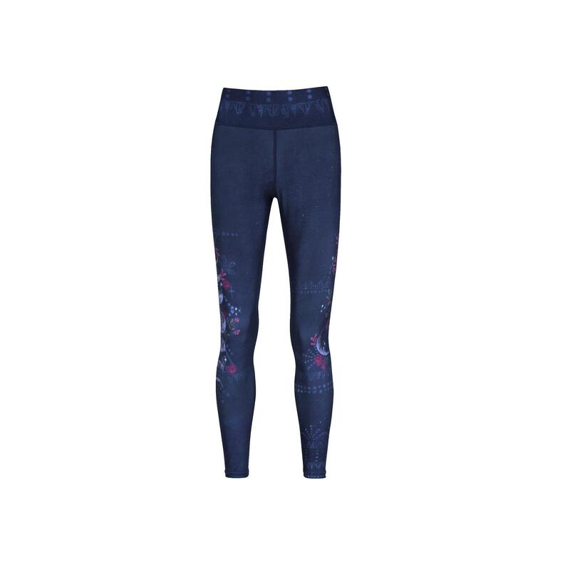 Mallas Leggings Yoga Pilates Shambhala Luna Floral Poliéster Reciclado