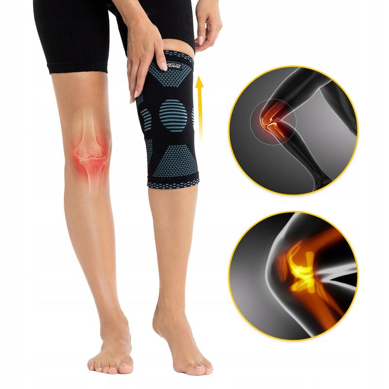 Elastická kolenní bandáž pro stabilizaci 4FIZJO
