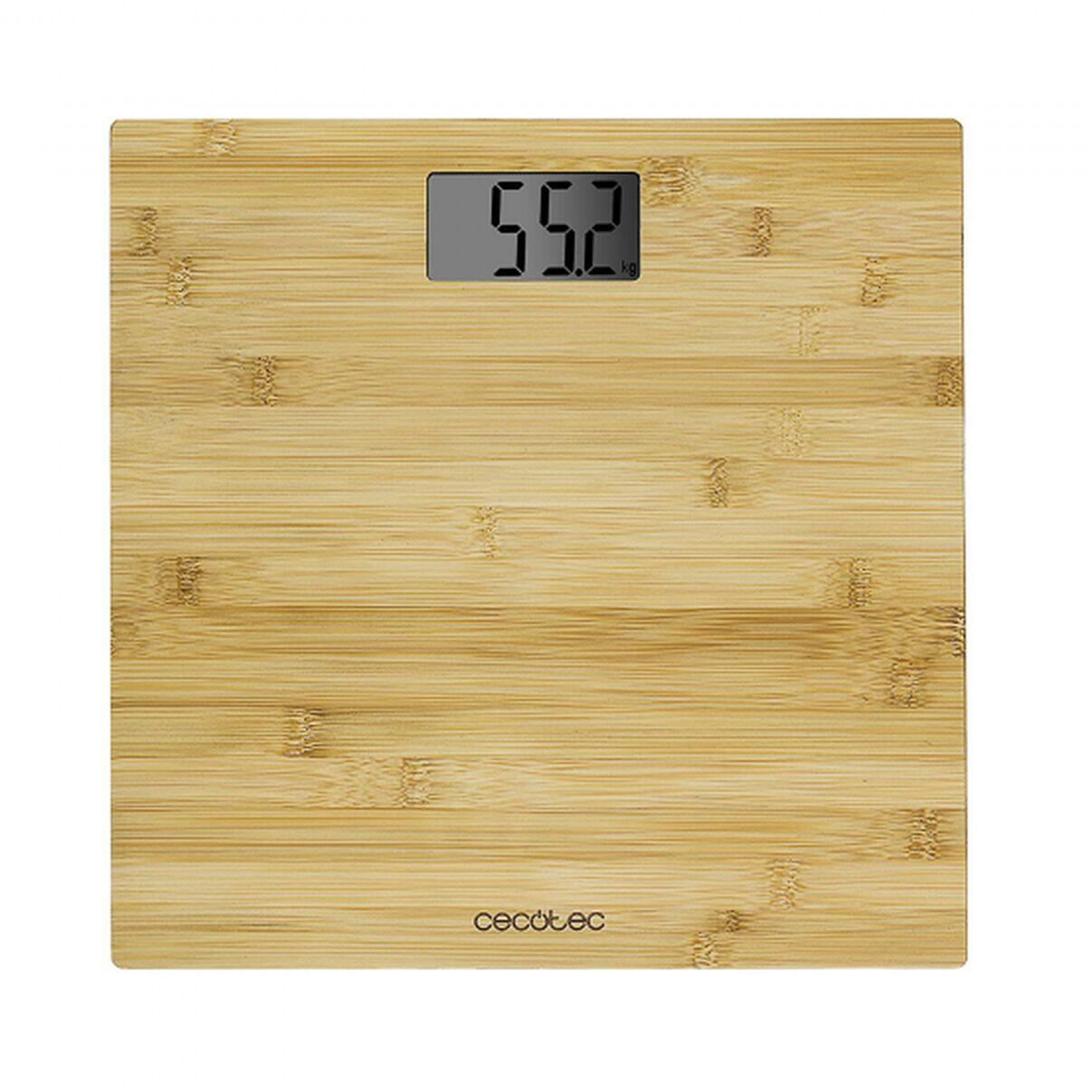 Balança digital para casa de banho Cecotec Castanho