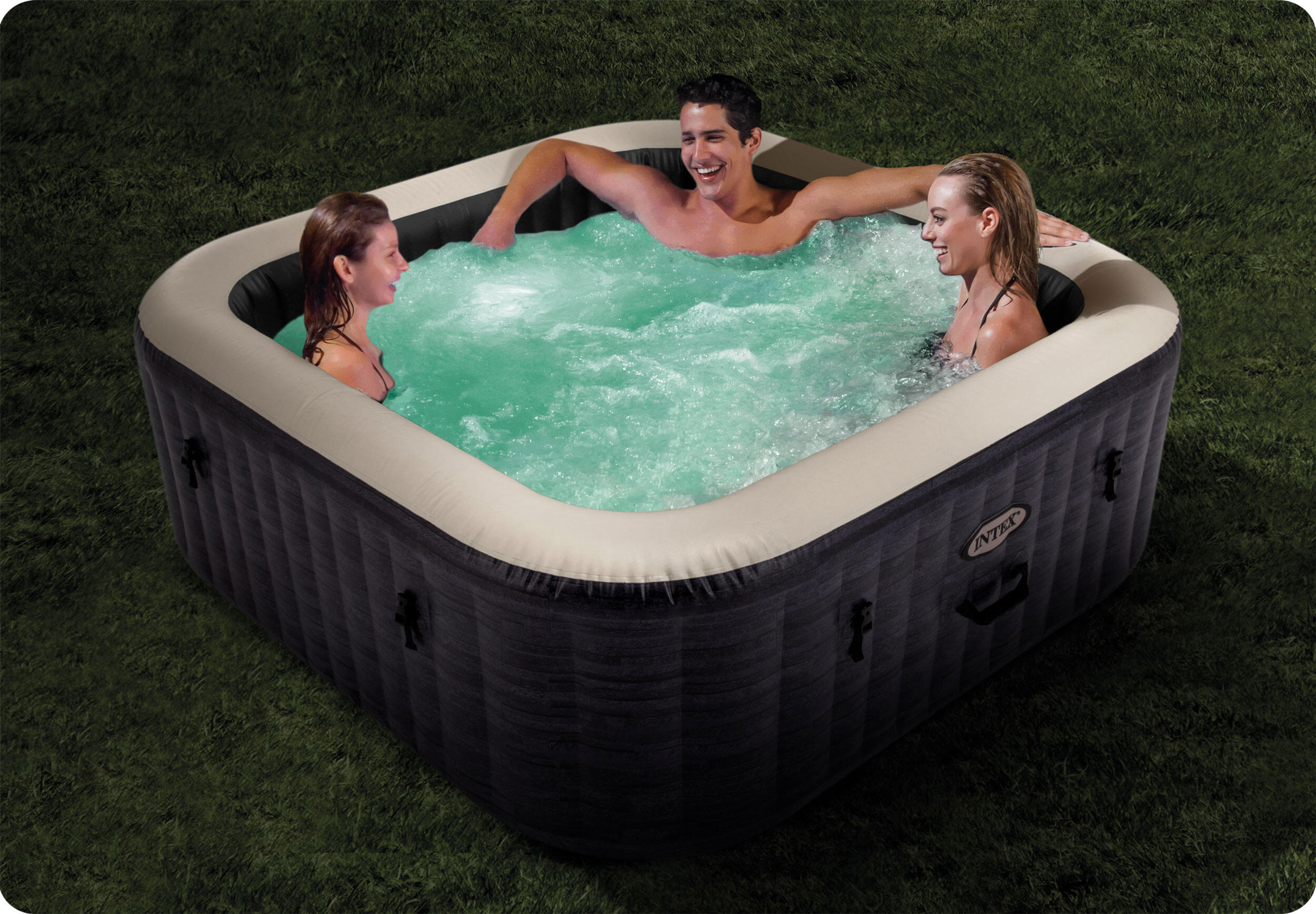 Intex PureSpa Greystone Deluxe 6 personnes - WiFi 4/7