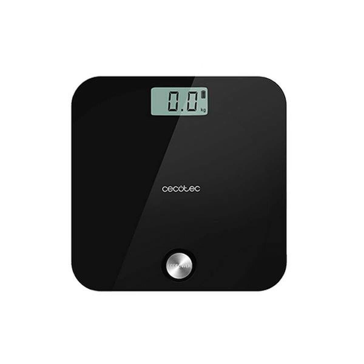 Balança digital para casa de banho EcoPower 10000 Healthy Black Preto