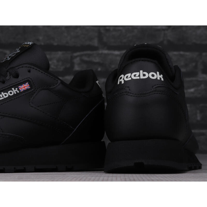 Scarpe uomo reebok classic leather - nero