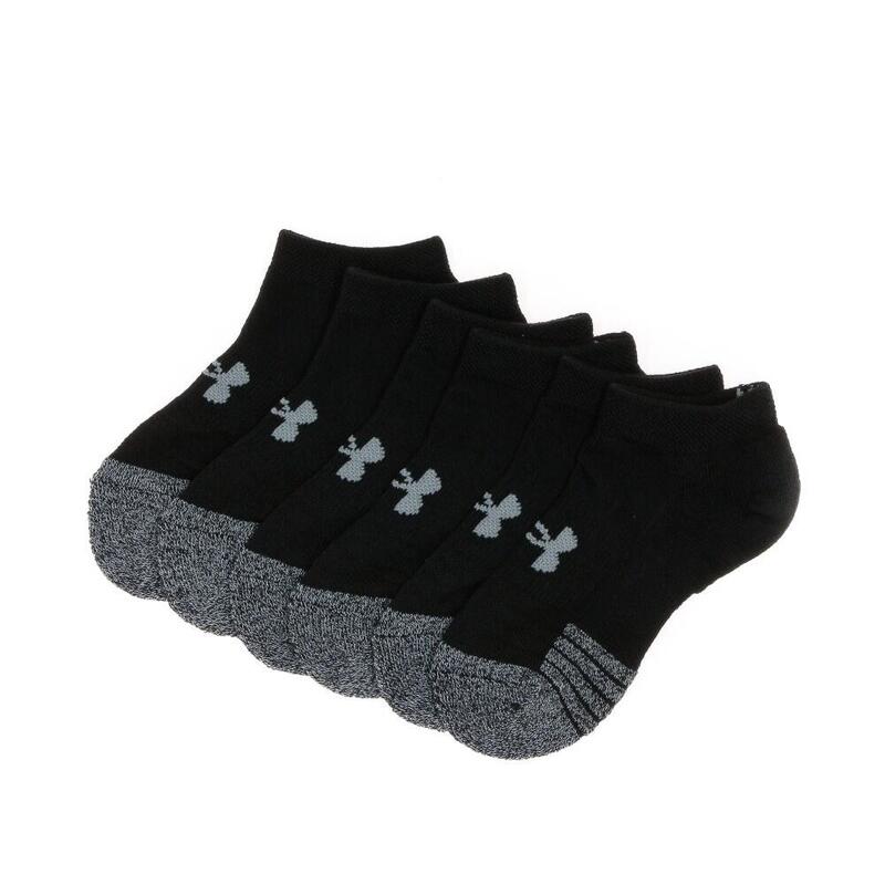 Chaussettes noires garçon/fille Under Armour Heatgear (Lot de 3)