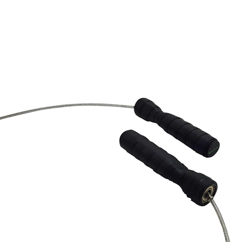 Steel Jump Rope Weighted Pro - Schweißresistente Griffe