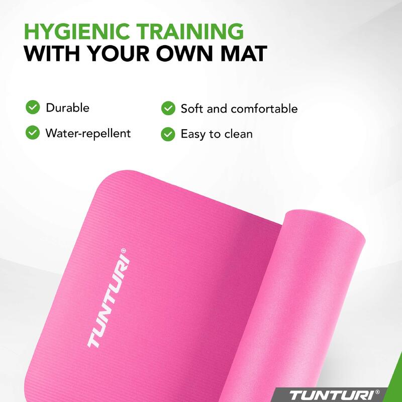 Fitnessmat NBR, Pink