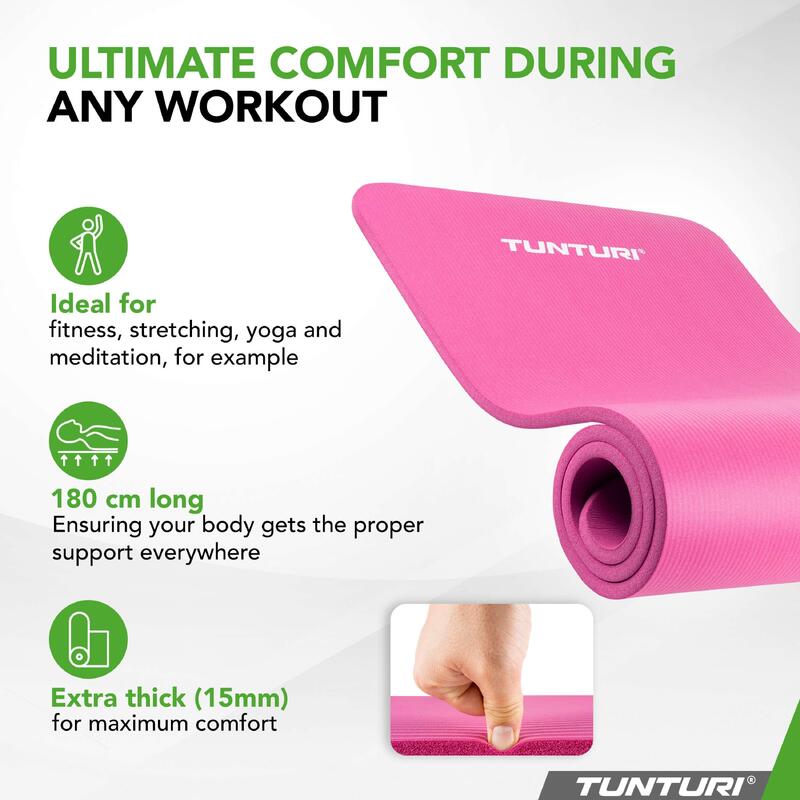 Tunturi NBR Fitness Matte Pink