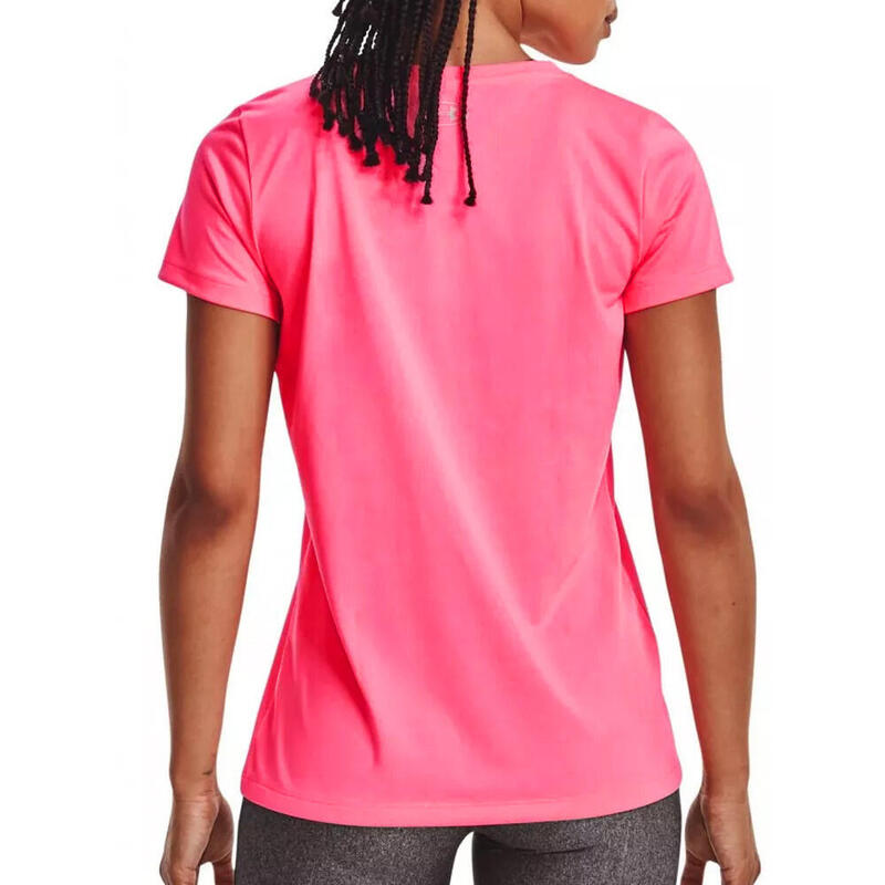 T shirt rose femme under armour solid under armour decathlon