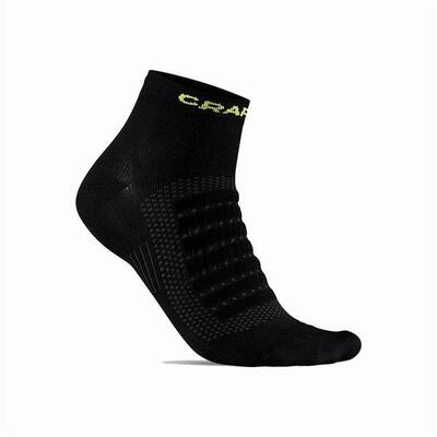 Medium craft adv dry mid socks black unisex