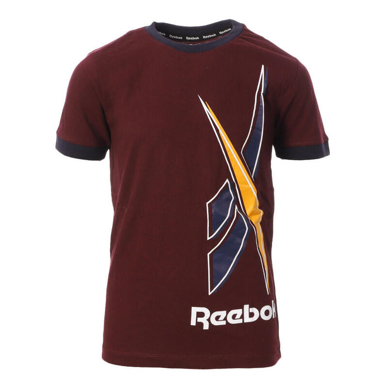 T-shirt Bordeaux Garçon Reebok H894