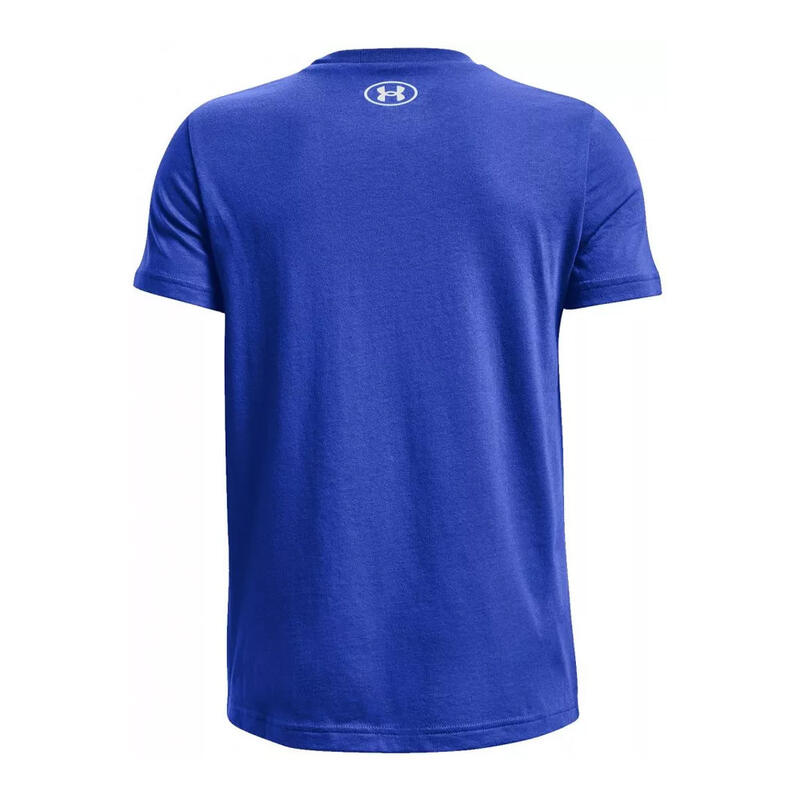 T-shirt Bleu Roi Garçon Under Armour Sportstyle Logo