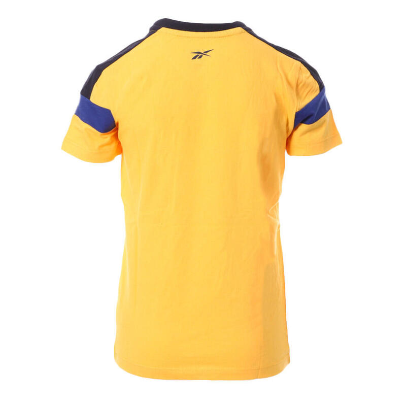 T-shirt Jaune Garçon Reebok H894