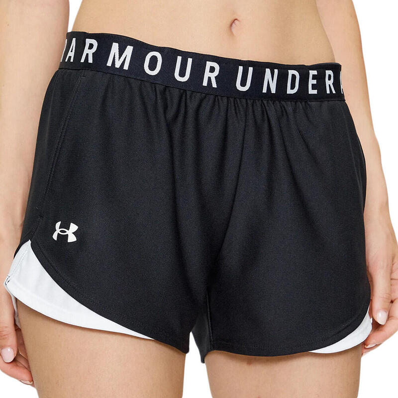 Short Noir Femme Under Armour Ua Play Up 3.0