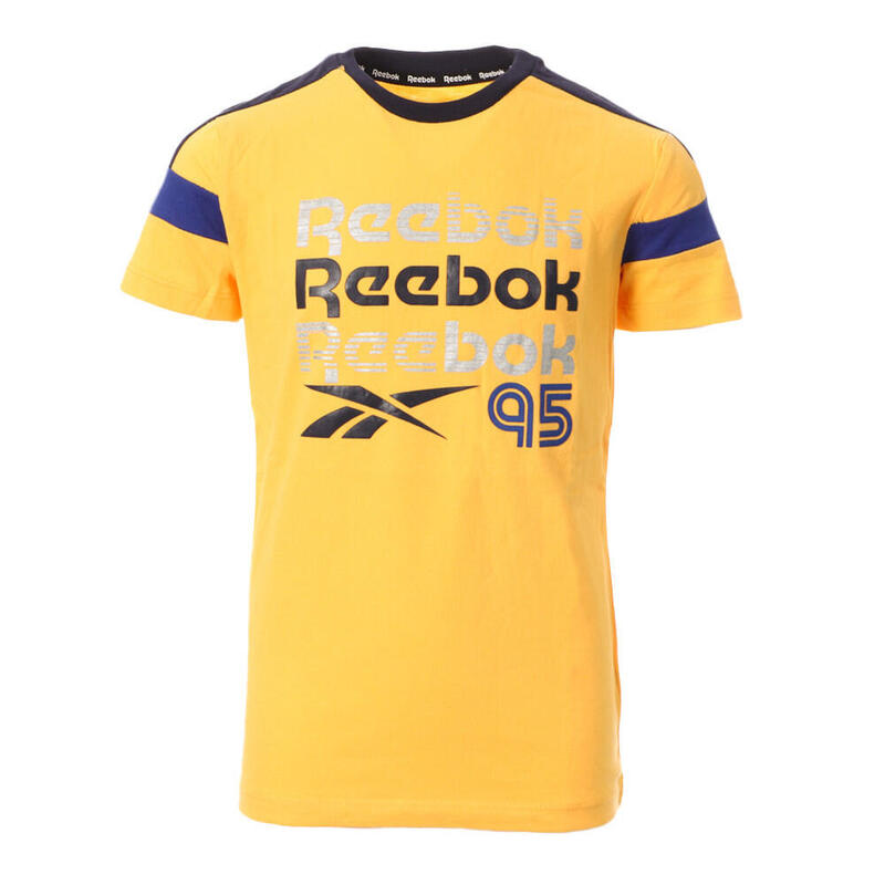 T-shirt Jaune Garçon Reebok H894