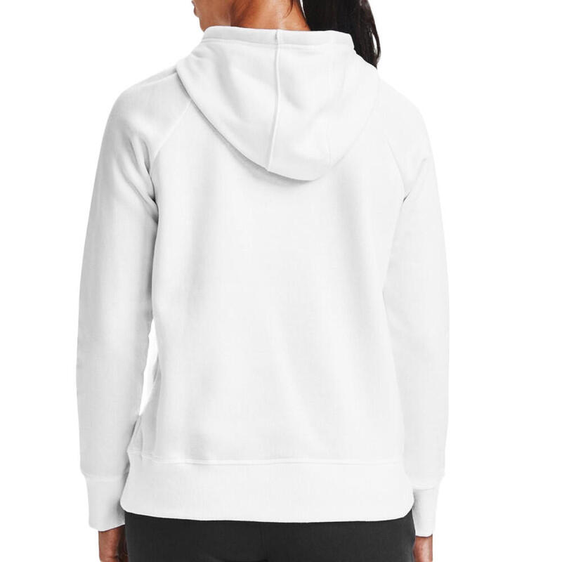 Sweat à capuche Blanc Femme Under Armour Rival