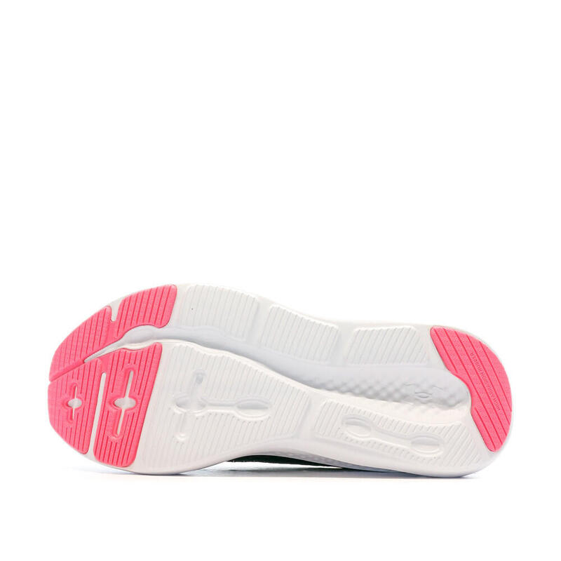 Chaussures de Sport Noire/Rose/Blanches Femme Under Armour Charged Pursuit 3