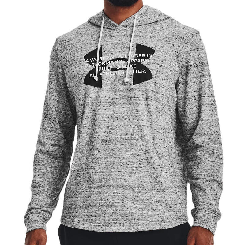 Sweat à capuche Gris Homme Under Armour Rival Terry