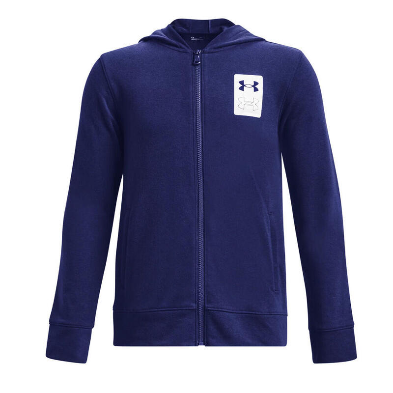 Veste à capuche Under Armour OUTRUN THE STORM JACKET-BLU