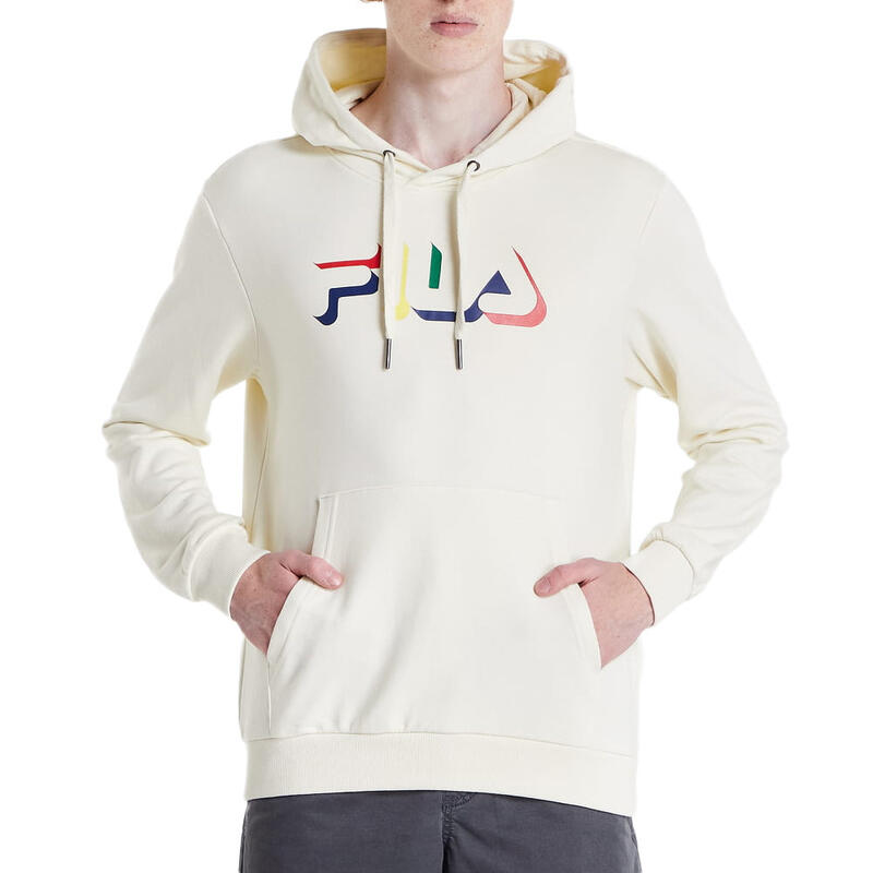 Sweat Écru Homme Fila Burzaco