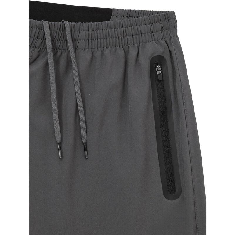 Heren Elite Tech Hardloopshorts met ritssluiting zakken