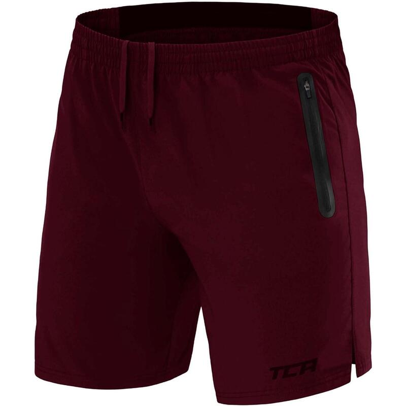 Short Léger Elite Tech 3.0 avec Poches à Fermeture Éclair pour Hommes