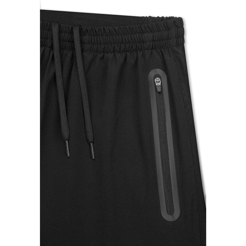 Short Léger Elite Tech avec Poches à Fermeture Éclair pour Hommes