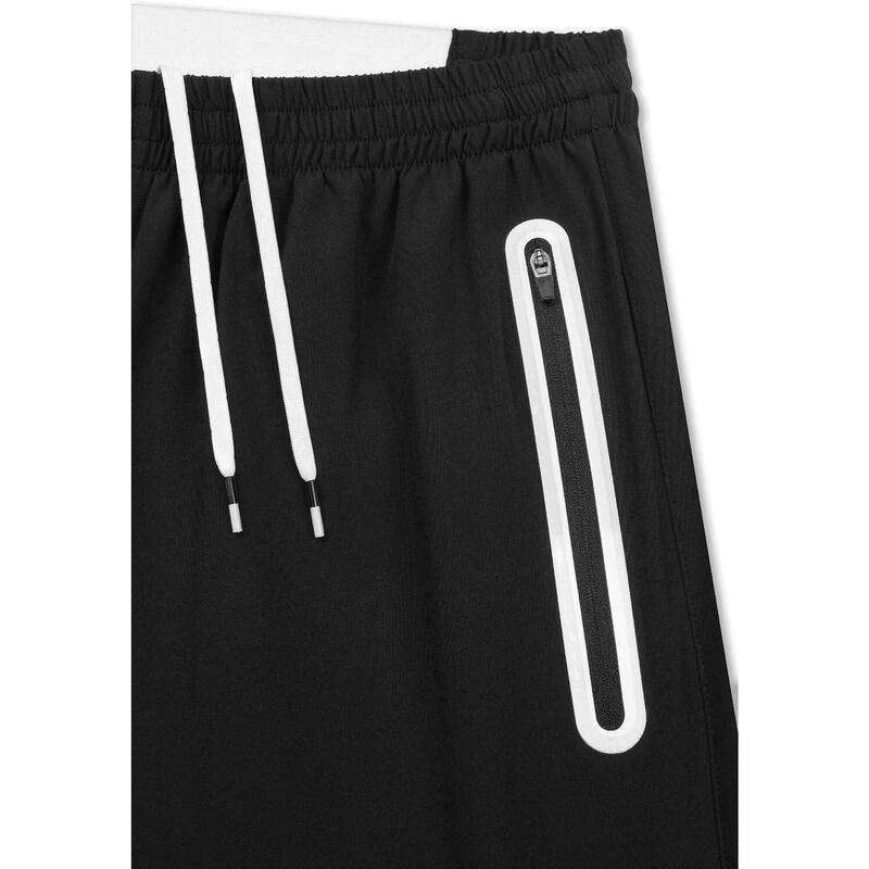 Elite Tech Pantalon Cortos Ligeros con Bolsillos con Cremallera para Hombre