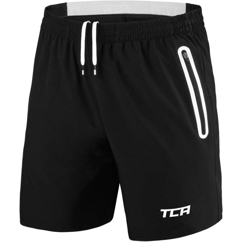 Elite -Tech -Licht -Shorts mit Männer Reißverschluss in Taschen