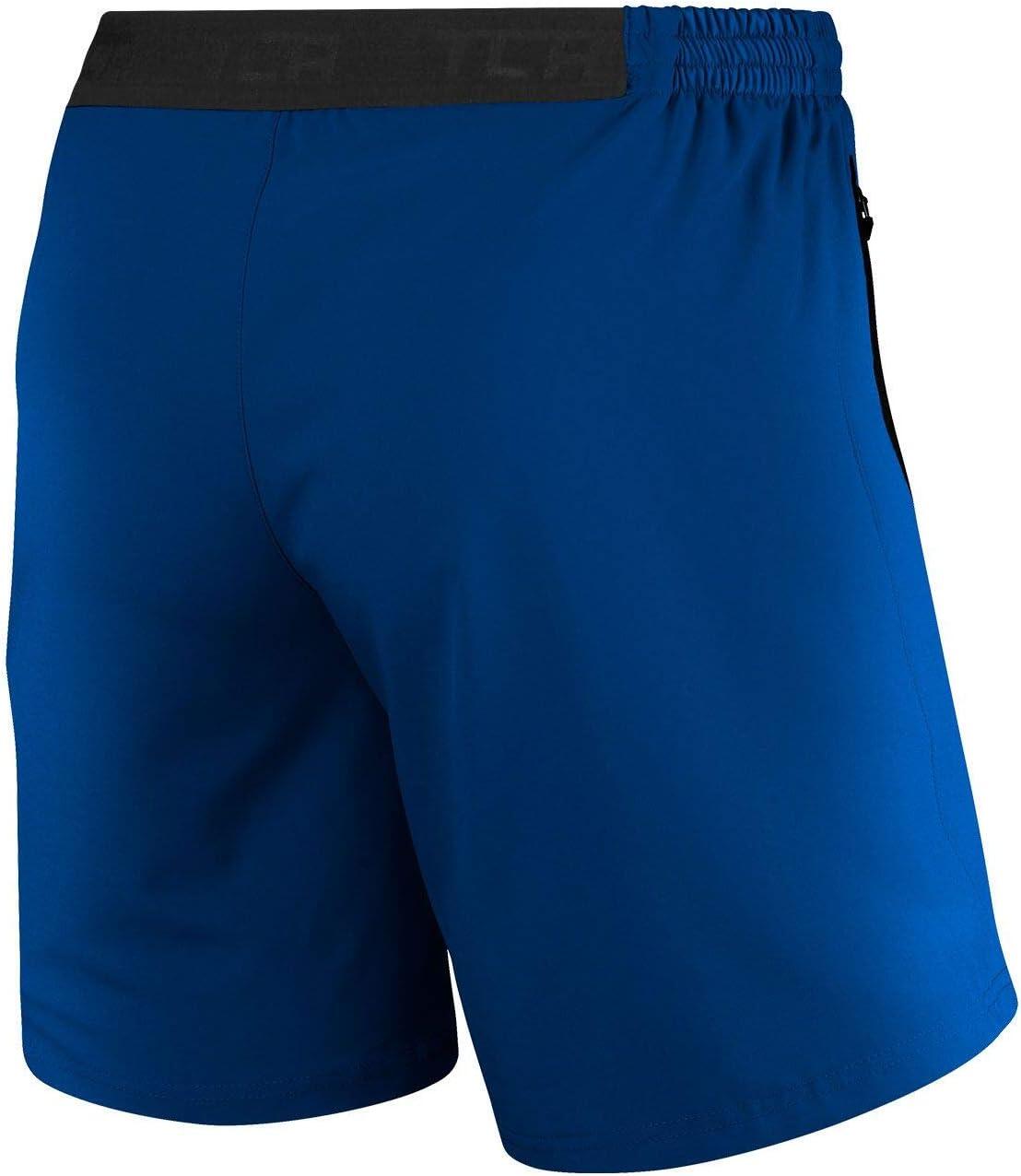 Men's Elite Tech Lightweight Running Shorts with Zip Pockets - Mazarine Blue 2/6