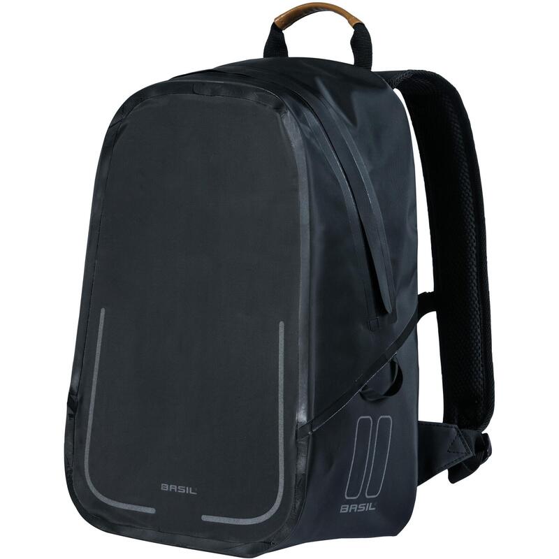 Fietsrugzak Urban Dry Backpack 18 liter 27 x 16 x 45 cm - mat zwart