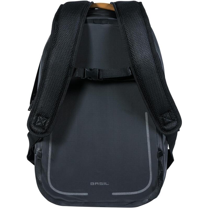 Fietsrugzak Urban Dry Backpack 18 liter 27 x 16 x 45 cm - mat zwart