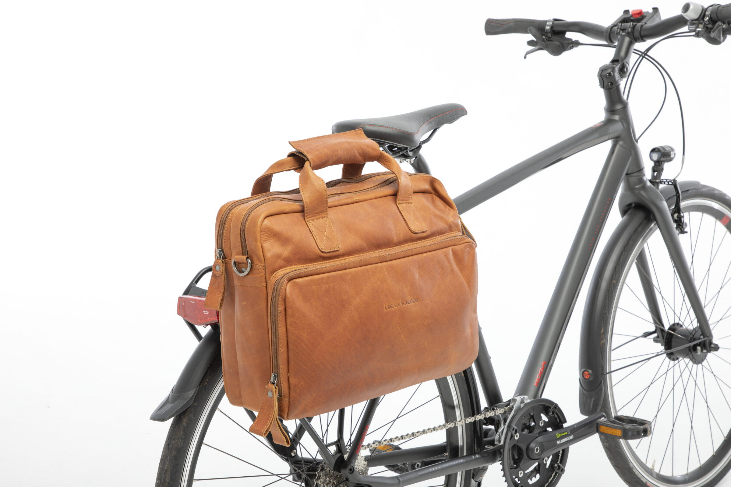 New Looxs Cali - Borsa bici in pelle con vano per laptop 15". 6/7