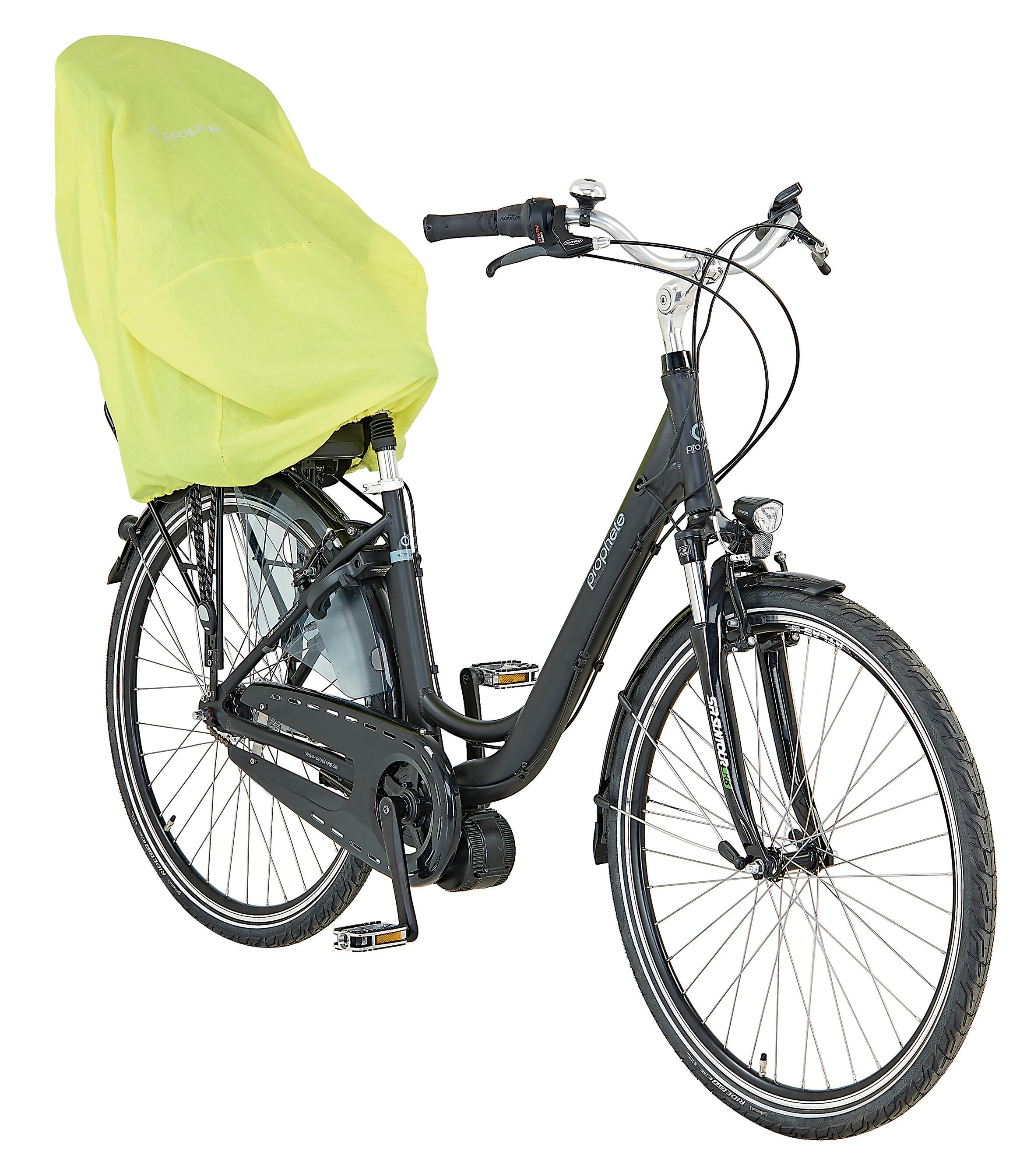 Housse de protection contre la pluie pour siège enfant de vélo 2/3
