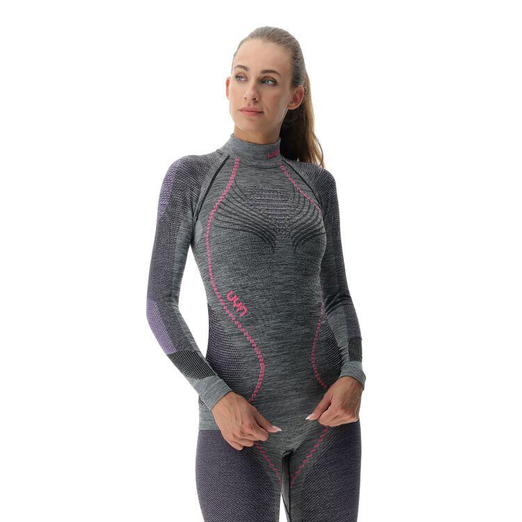 Maillot thermique col roulé Ambityon Melange 6/6