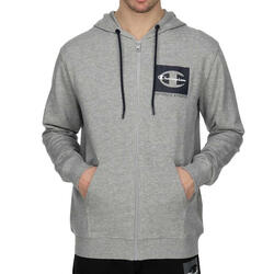 Sweat Zippé Gris Homme Champion Classic Label