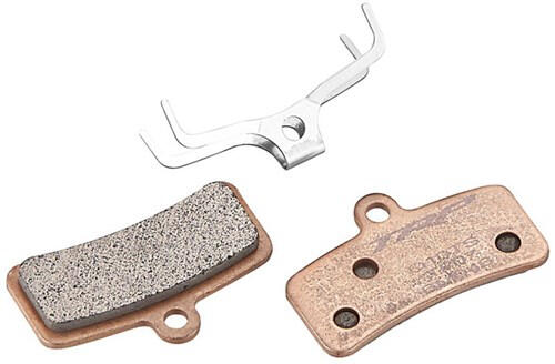 TEKTRO TEKTRO Q11TS Pastiglie freno a disco sinterizzate, rosse.