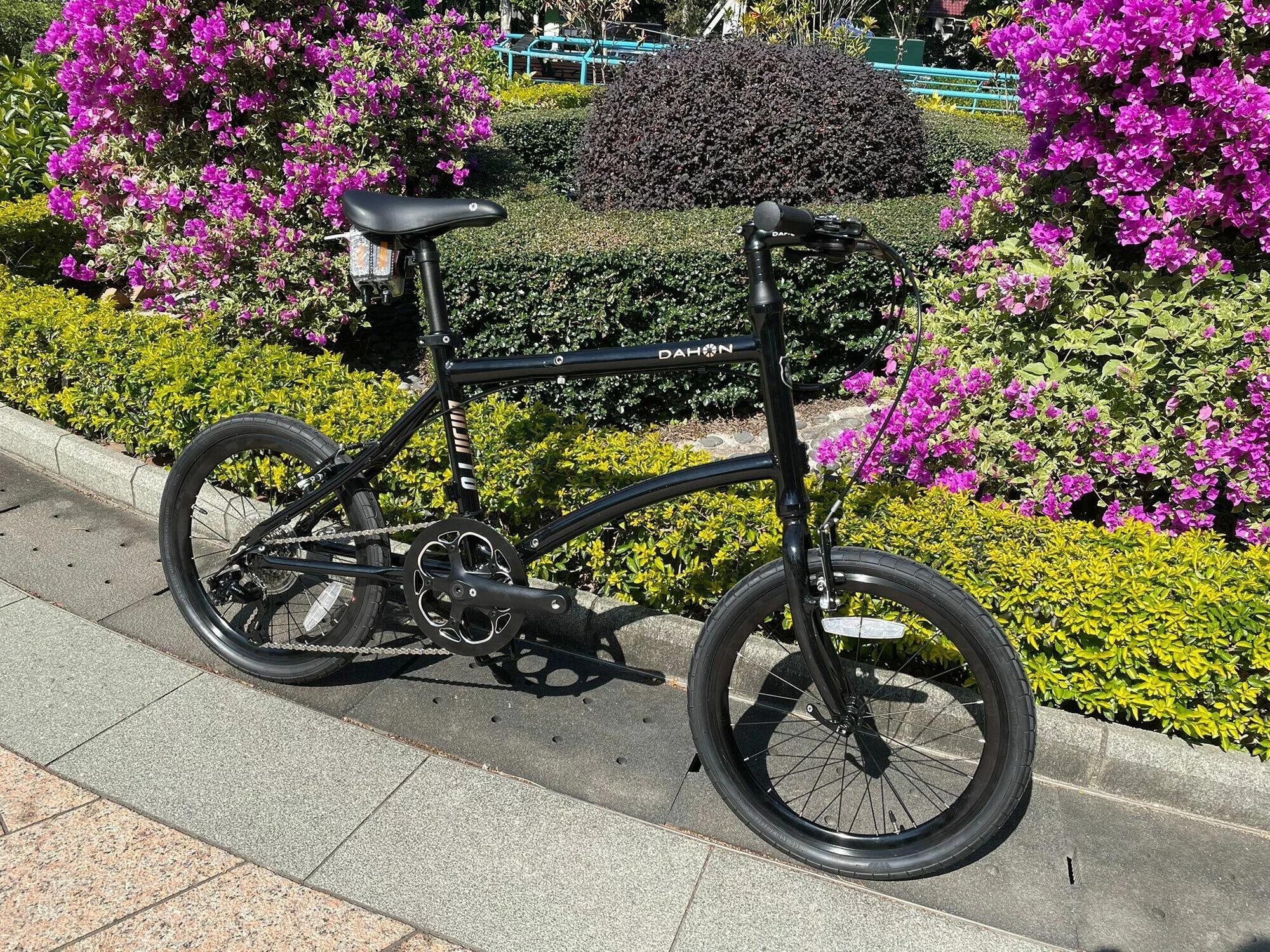 Assembled NBA083 DASH P8 FOLDING BIKE 20 BLACK